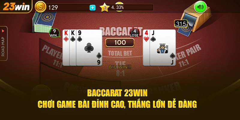 Baccarat 23WIN