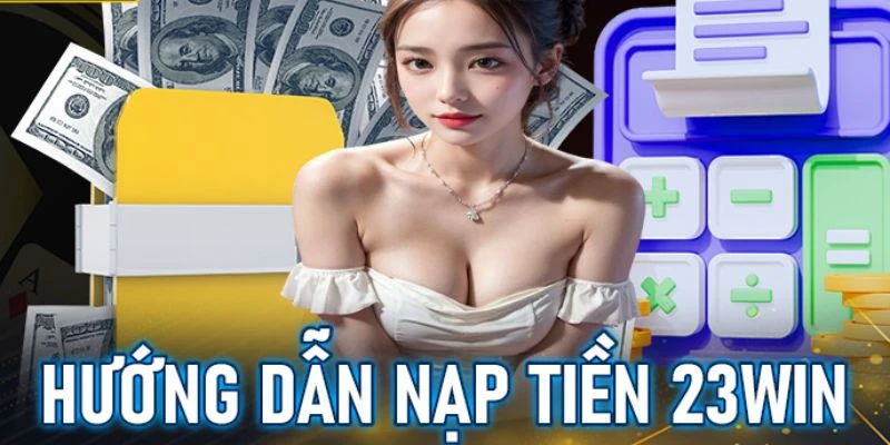 Hướng dẫn 5 bước thực hiện trong quy trình nạp tiền 23WIN